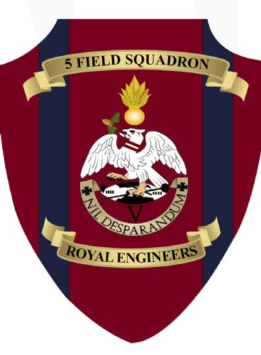 5 Field Squadron Plaque